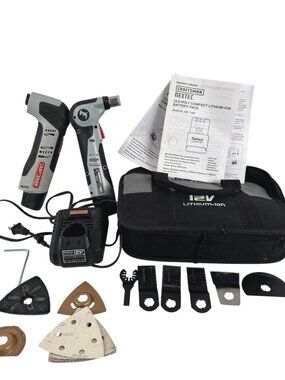 Craftsman 12V Nextec 12V Lithium Ion Cordless Multi-tool &Hammer Head MC-163